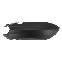 Carénage coque arrière scooter Peugeot 50 Kisbee 2T / 4T Noir mat Droit