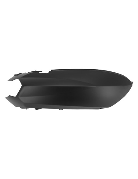 Carénage coque arrière scooter Peugeot 50 Kisbee 2T / 4T Noir mat Droit