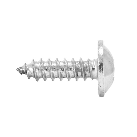 Vis de carrosserie/carénage capotage diam. 5 x 15 mm Chrome