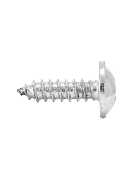 Vis de carrosserie/carénage capotage diam. 5 x 15 mm Chrome