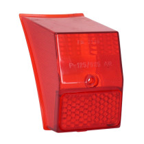 Cabochon de feu arrière Peugeot 102 / 103 / GT10 Rouge