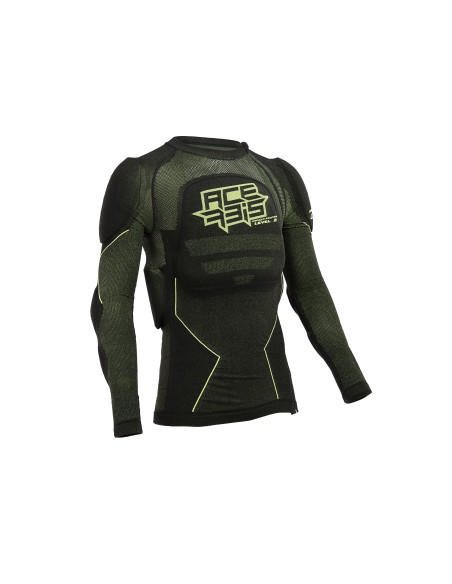 Gilet de protection Acerbis X-Fit Future - Noir Jaune