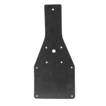 Bavette de garde boue arrière Peugeot 103 SP TSA Noir