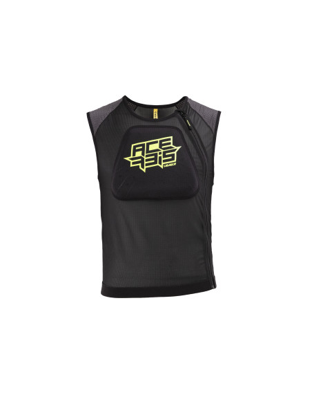 Gilet de protection Acerbis X-Air sans manches - Noir Jaune