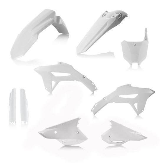 Kit plastiques complet - Blanc - ACERBIS Honda 450 CRF-R 2021