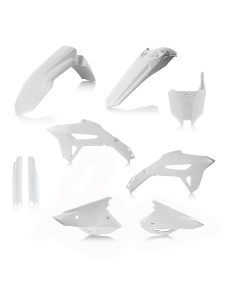 Kit plastiques complet - Blanc - ACERBIS Honda 450 CRF-R 2021