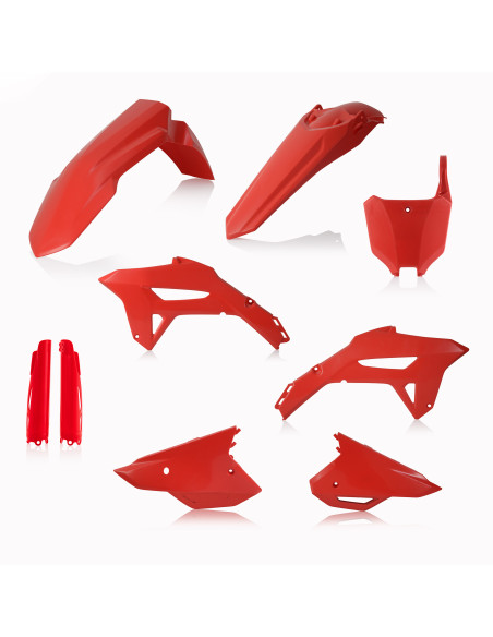 Kit plastiques complet - Rouge - ACERBIS Honda 450 CRF-R 2021