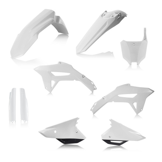 Kit plastiques complet - Blanc - ACERBIS Honda 450 CRF-R 2021
