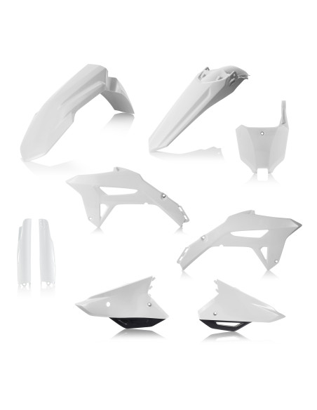 Kit plastiques complet - Blanc - ACERBIS Honda 450 CRF-R 2021
