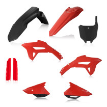 Kit plastiques complet - Noir - ACERBIS Honda CRF-R 2021-2022