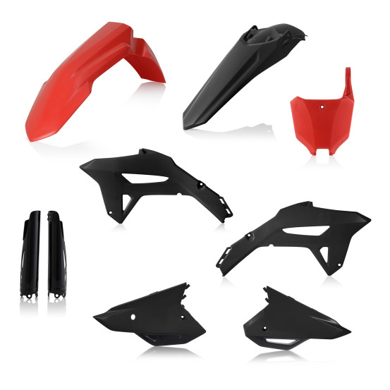 Kit plastiques complet - Rouge - ACERBIS Honda 450 CRF-R 2021