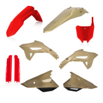 Kit plastiques complet - Rouge Or - ACERBIS Honda 450 CRF-R 2021-2023