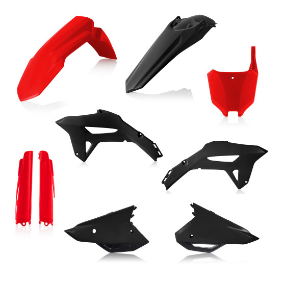 Kit plastiques complet - Rouge - ACERBIS Honda CRF-R 2021-2022