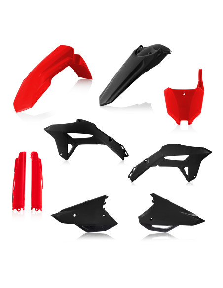 Kit plastiques complet - Rouge - ACERBIS Honda CRF-R 2021-2022