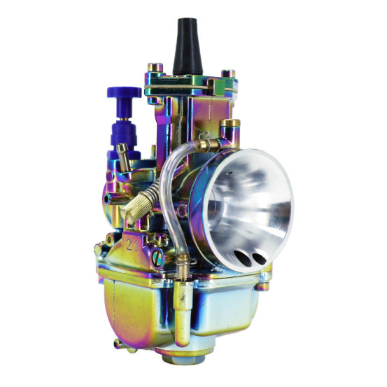 Carburateur titanium PWK 21 boisseau plat Powerjet