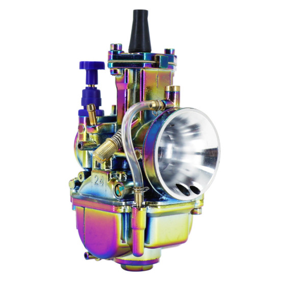 Carburateur titanium PWK 24 boisseau plat Powerjet