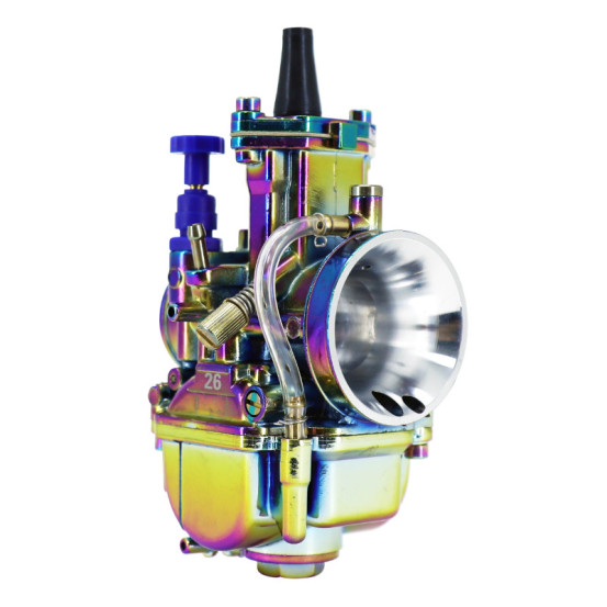 Carburateur titanium PWK 26 boisseau plat Powerjet