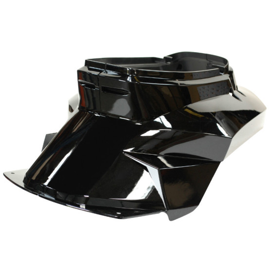 Carénage coque arrière scooter MBK 50 Booster/Yamaha 50 BWS après 2004 Noir
