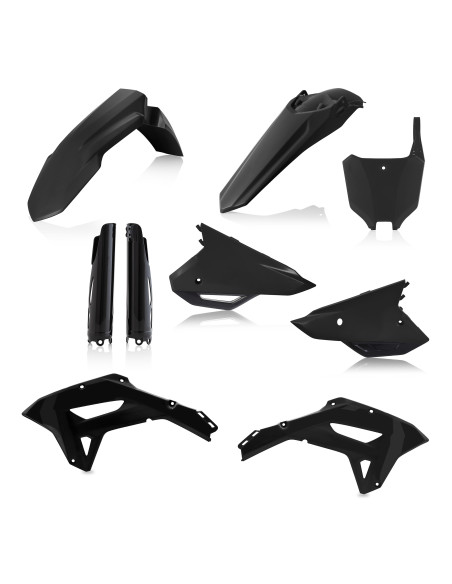 Kit plastiques complet - Noir - ACERBIS Honda 450 CRF-RX 2021