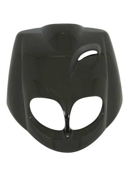 Carénage tablier avant scooter Peugeot 50 TKR/Trekker après 2007 Noir brillant
