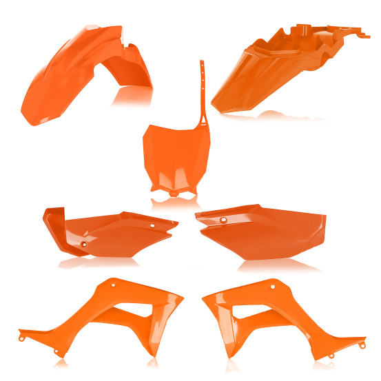 Kit plastiques complet - Orange - ACERBIS Honda 110 CRF 2019-2022