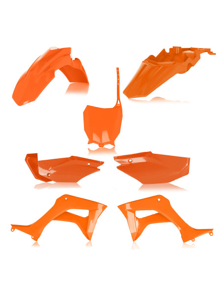 Kit plastiques complet - Orange - ACERBIS Honda 110 CRF 2019-2022