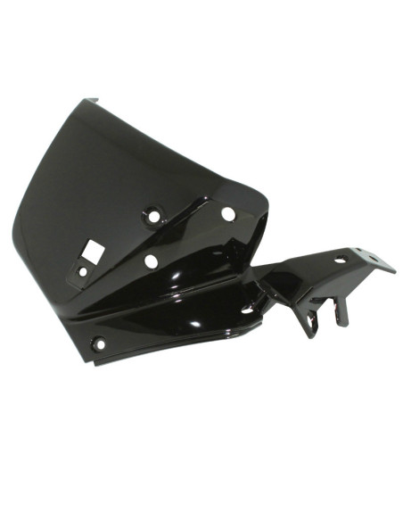 Carénage moteur scooter Peugeot 50 TKR/Trekker après 2007 Noir brillant Gauche