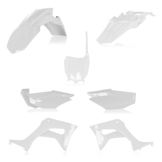Kit plastiques complet - Blanc - ACERBIS Honda 110 CRF 2019-2022
