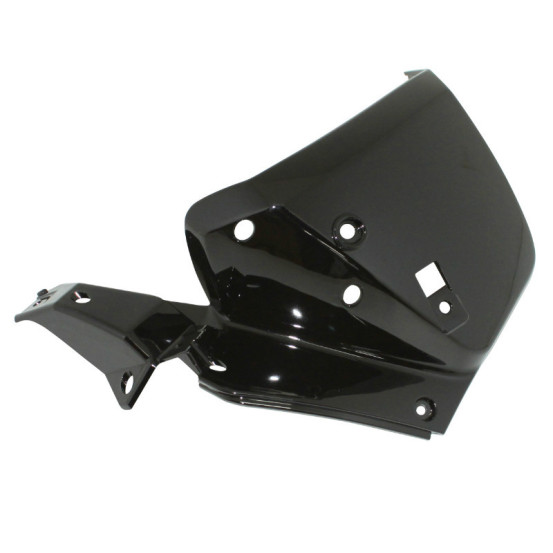 Carénage moteur scooter Peugeot 50 TKR/Trekker après 2007 Noir brillant Droit