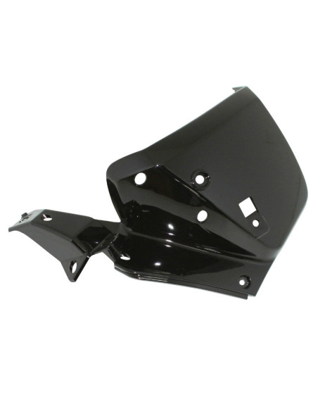 Carénage moteur scooter Peugeot 50 TKR/Trekker après 2007 Noir brillant Droit