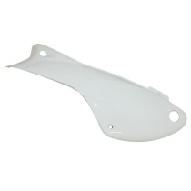 Carénage coque arrière scooter Peugeot 50 TKR/Trekker après 2007 Blanc brillant Gauche