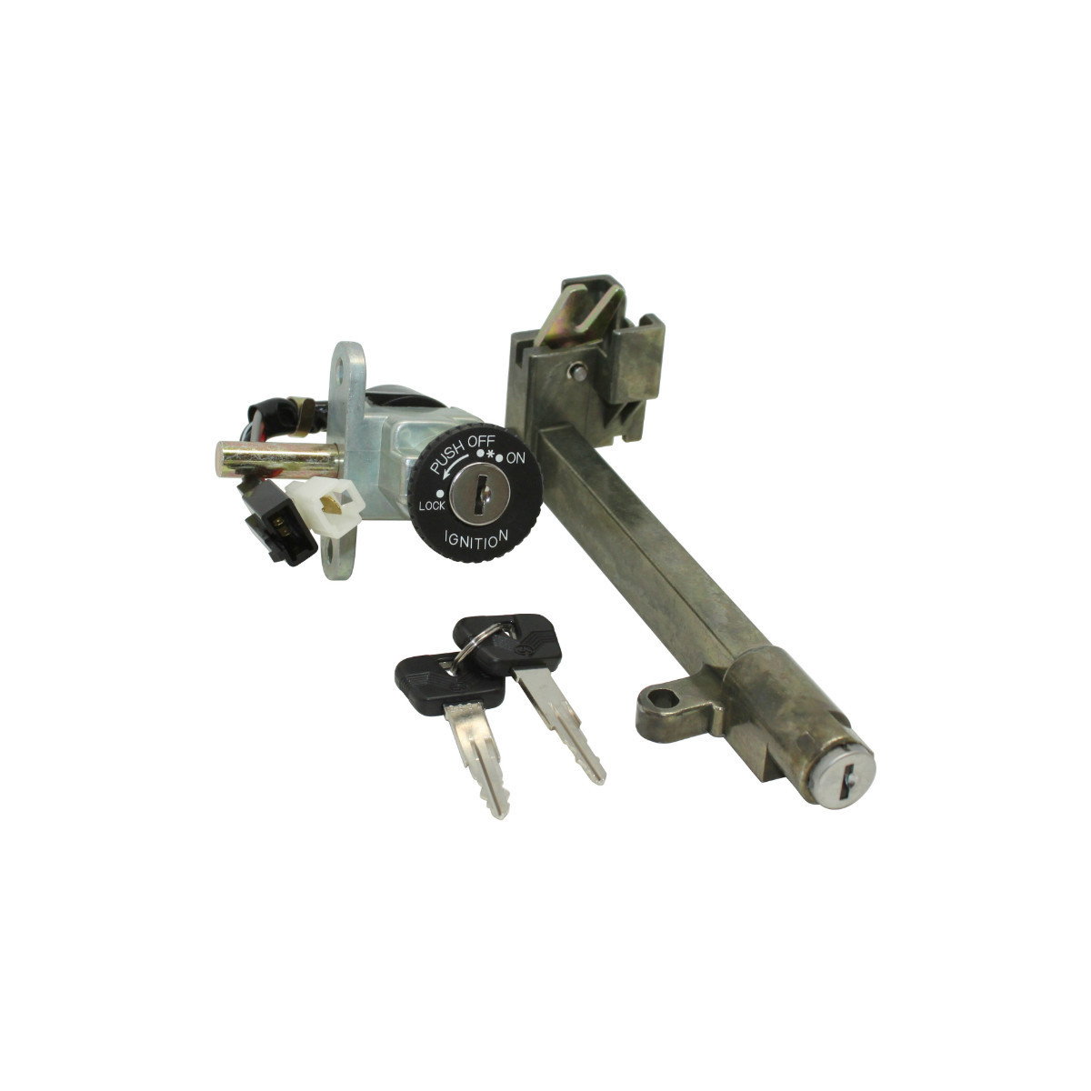 Kit Serrures P2R Pour Scooter MBK Booster 50 (1990-2002) – Neiman + Serrure De Selle, 5 Fils