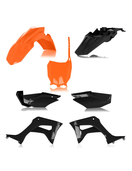Kit plastiques complet - Orange - ACERBIS Honda 110 CRF 2019-2022