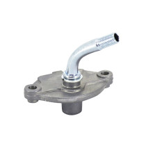 Chapeau / couvercle de carburateur KEIHIN PWK 28 (avec coude)