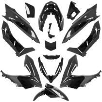 Kit carénages maxiscooter Honda 125 PCX 2018-2020 Noir perle