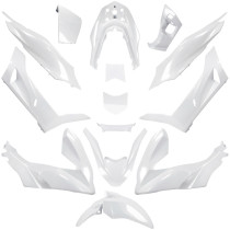 Kit carénages maxiscooter Honda 125 PCX 2021-2023 Blanc perle