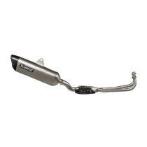 Ligne complète AKRAPOVIC Racing Line Inox/Titane YAMAHA 560 T-Max 2020-2022