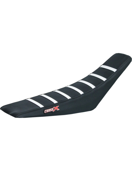 Housse de selle CrossX Husqvarna FC-TC 2023-2026 Noir-Noir-Blanc