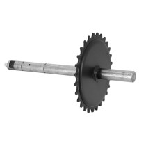 Axe de pédalier plein MBK / Motobécane 40 / 41 / 50 / 51 (28 dents)