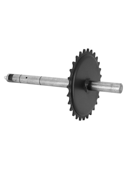 Axe de pédalier plein MBK / Motobécane 40 / 41 / 50 / 51 (28 dents)