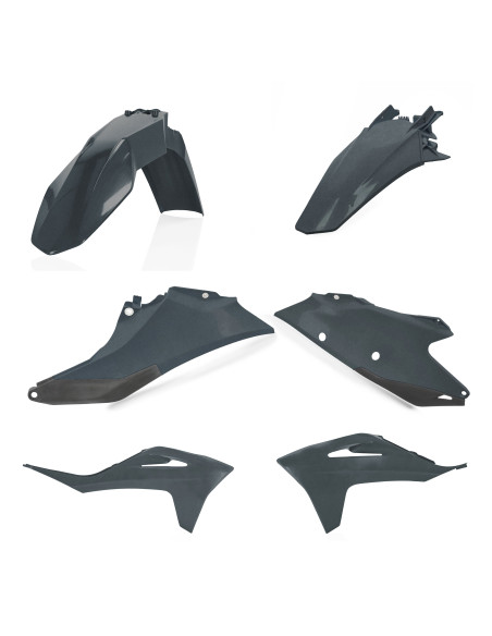 Kit plastiques - Gris - ACERBIS Edition Metallic GasGas MC-MCF 2021-2023