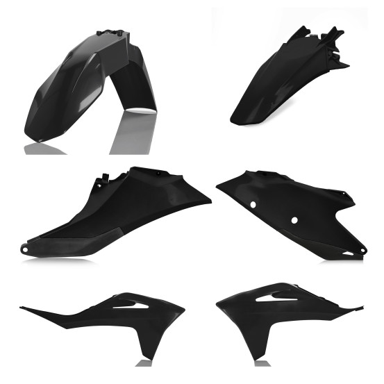 Kit plastiques - Noir - ACERBIS GAS GAS 125 MC 250/450 MCF 2021