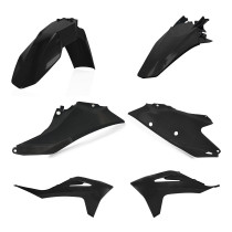 Kit plastiques - Noir - ACERBIS Edition Metallic GasGas MC-MCF 2021-2023