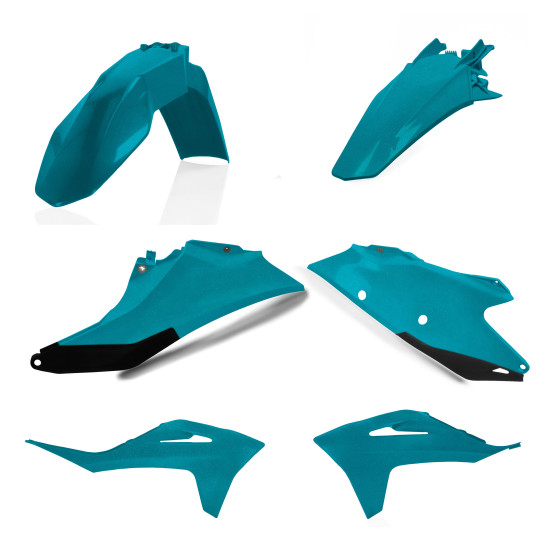 Kit plastiques - Bleu - ACERBIS Edition Metallic Teal GasGas MC-MCF 2021-2023