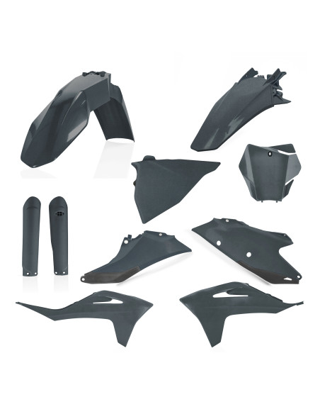 Kit plastiques complet - Gris - ACERBIS Edition Metallic GasGas MC-MCF 2021-2023