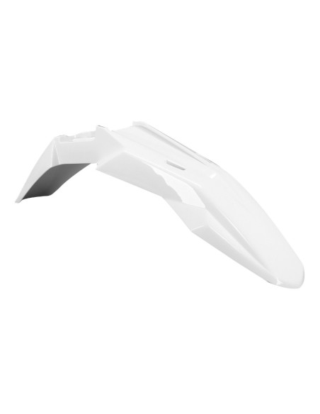 Garde boue avant Derbi 50 Senda X-Treme / Gilera 50 RCR / SMT / Aprilia 50 SX 2018-2023 Blanc Brillant