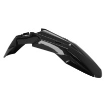 Garde boue avant Derbi 50 Senda X-Treme / Gilera 50 RCR / SMT / Aprilia 50 SX 2018-2023 Noir Brillant