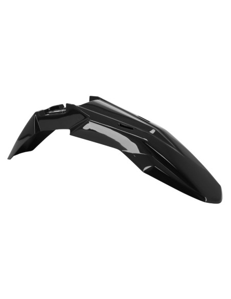 Garde boue avant Derbi 50 Senda X-Treme / Gilera 50 RCR / SMT / Aprilia 50 SX 2018-2023 Noir Brillant