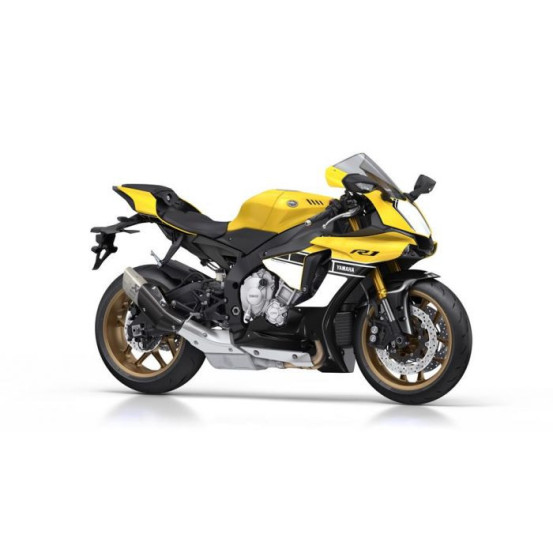Moto miniature Yamaha R1 2016 1/12° NewRay Jaune