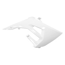 Carénage cache réservoir mécaboite Derbi 50 Senda X-Treme / Gilera 50 RCR / SMT 2018-2023 Blanc Brillant Droit